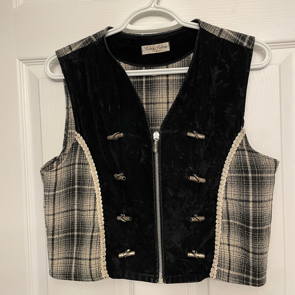 Vintage Cropped Vest